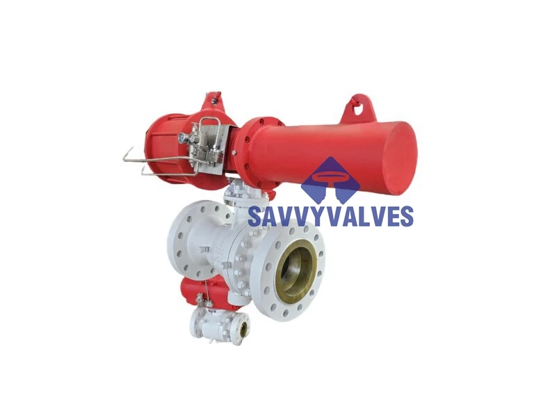 SAVVY 8″x6″ 600LB Emergency shut-down ball valve
