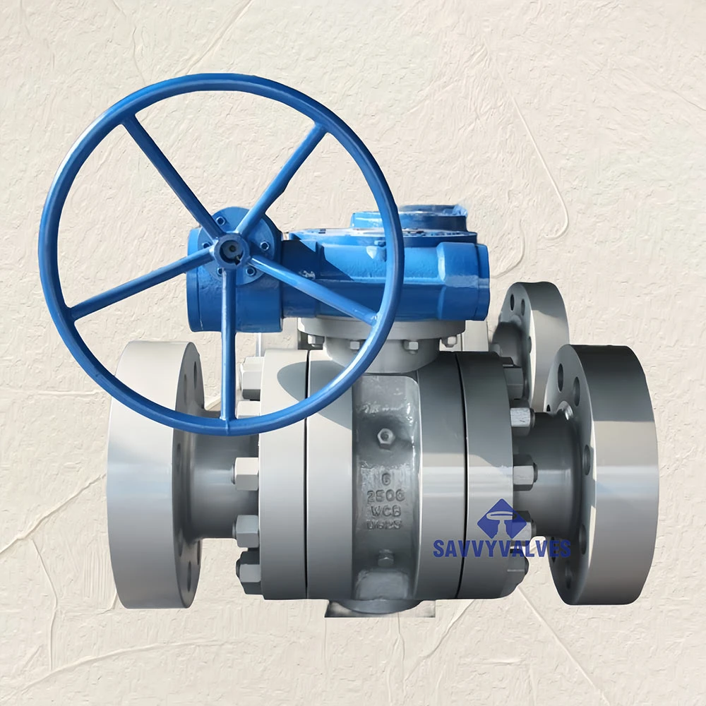 2500lb 3-Piece Trunnion Ball Valve In Cast Steel