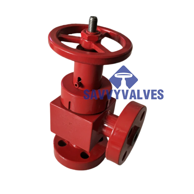 1″ 10000psi Angle Choke Valve