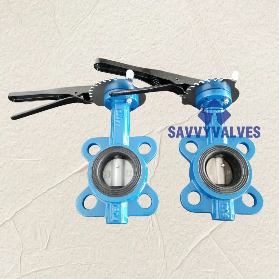 Standard vulcanized rubber seat butterfly valve